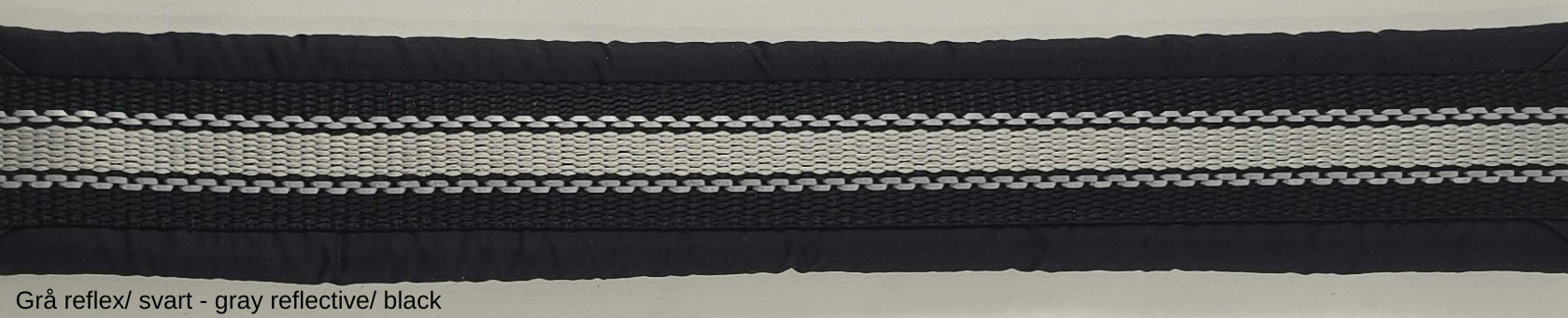 HALSBAND polstrad halvstryp med NY REFLEX, för mindre hundar, 20mm band - 61