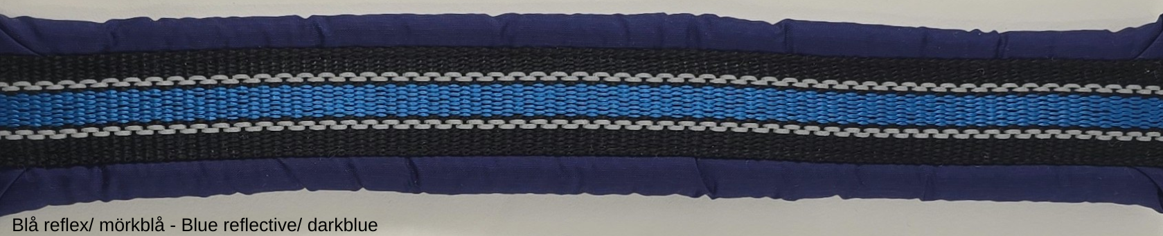 HALSBAND polstrad halvstryp med NY REFLEX, för mindre hundar, 20mm band - 50