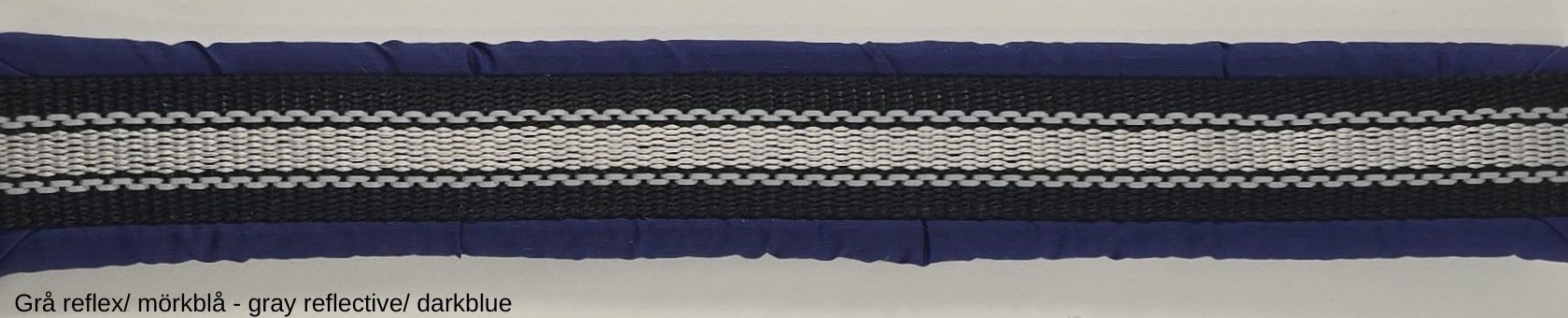HALSBAND polstrad halvstryp med NY REFLEX, för mindre hundar, 20mm band - 73