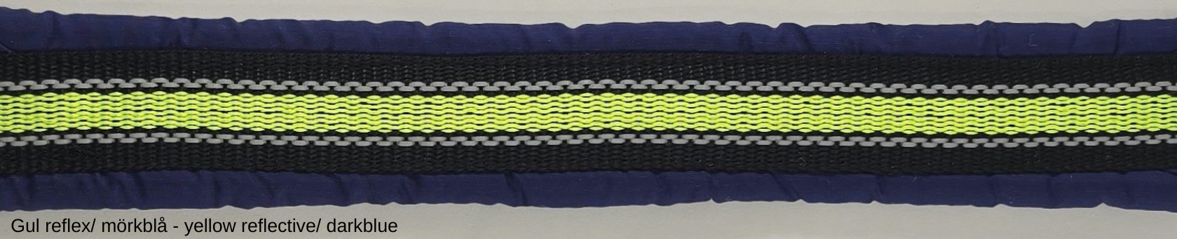 HALSBAND polstrad halvstryp med NY REFLEX, för mindre hundar, 20mm band - 33