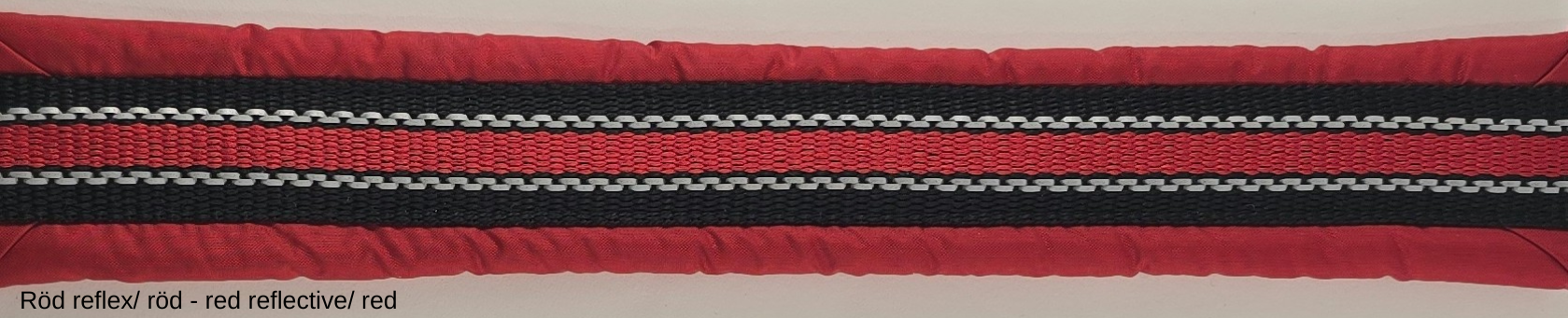 HALSBAND polstrad halvstryp med NY REFLEX, för mindre hundar, 20mm band - 74