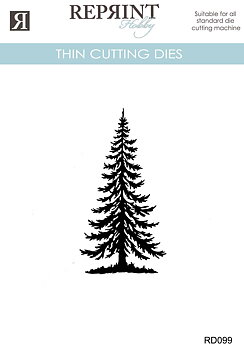 Dies Reprint - Cozy Christmas  Liten Gran  