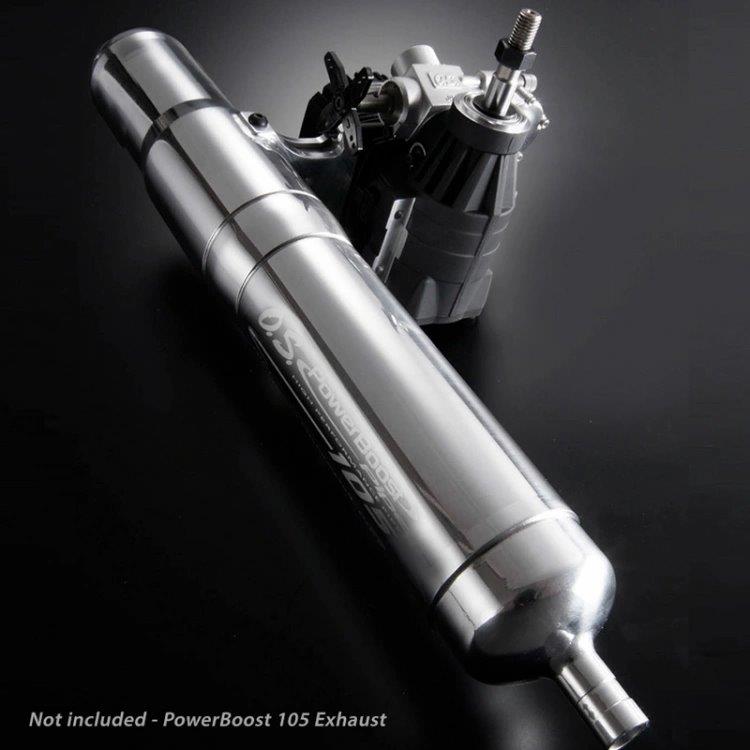 O.S SPEED 91HZ-R 3D 14.95cc 2-Takts Heli Motor - 8