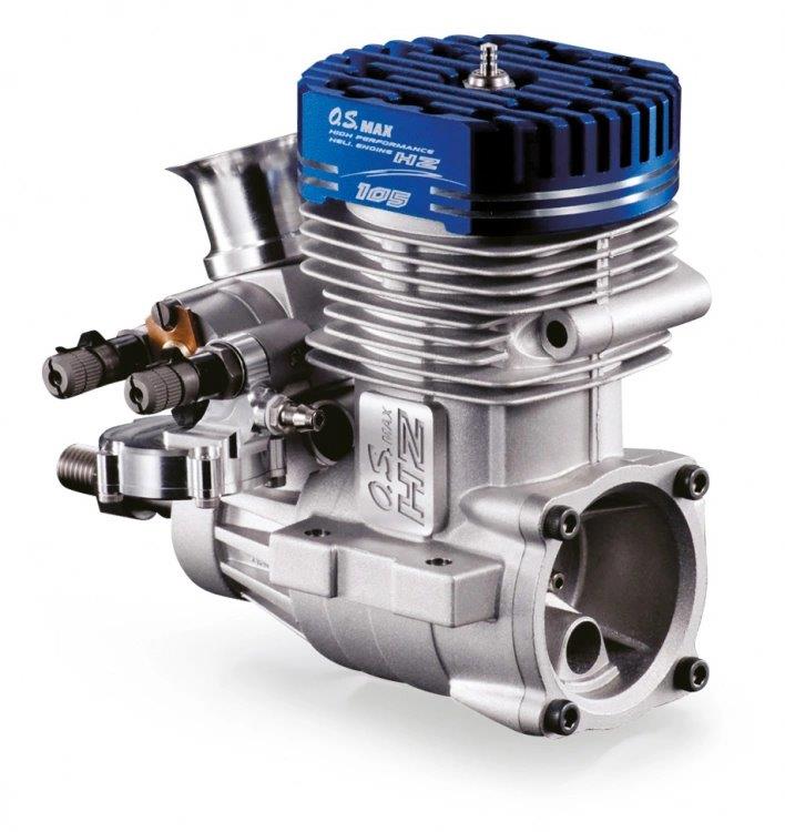 O.S MAX-105HZ-R 17.17cc 2-Takts Heli Motor