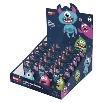 Emos Nyckelring Monster ljud&ljus