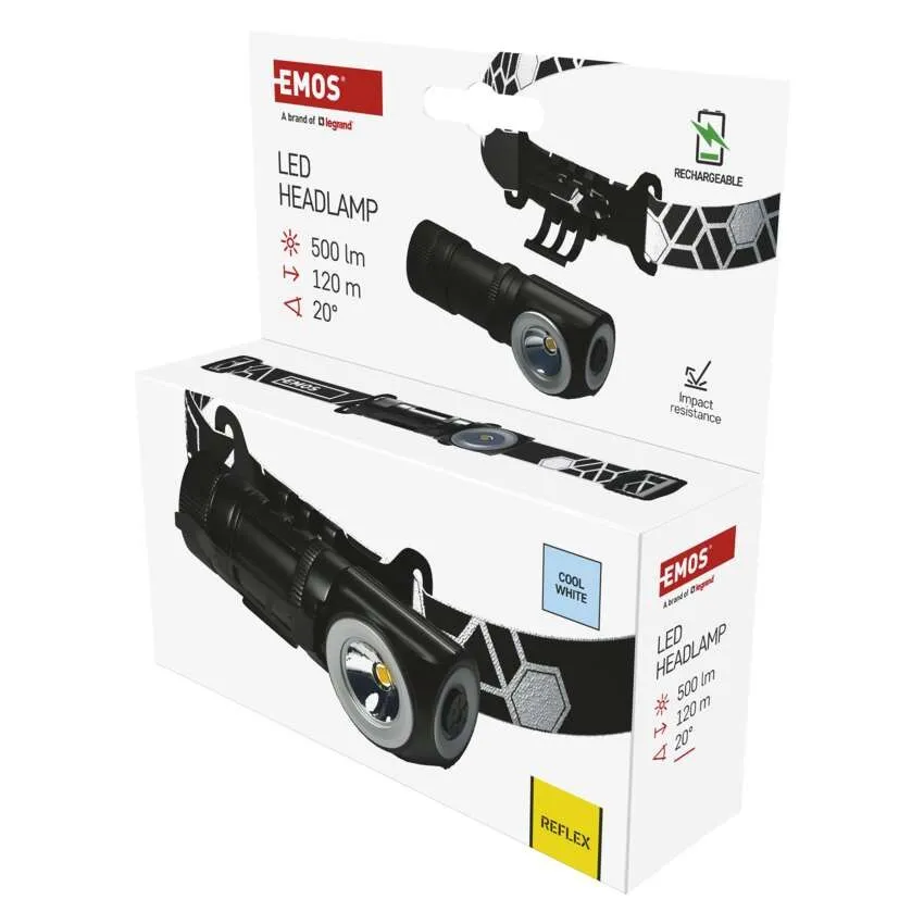 Emos Pannlampa Vinklad 500LM USB - 11
