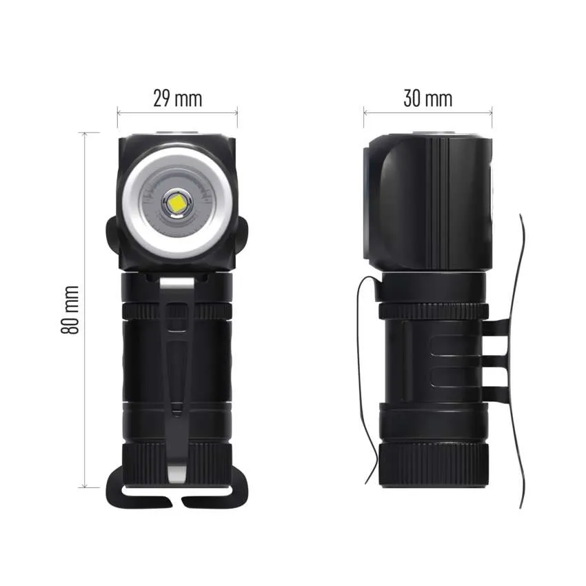 Emos Pannlampa Vinklad 500LM USB - 16