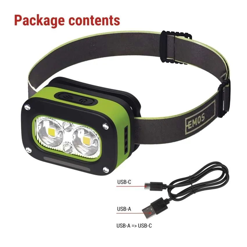 Emos Pannlampa 175LM USB - 6