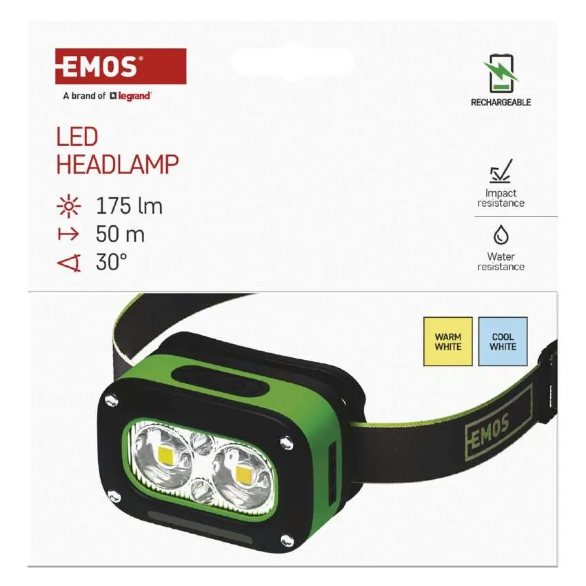 Emos Pannlampa 175LM USB - 5