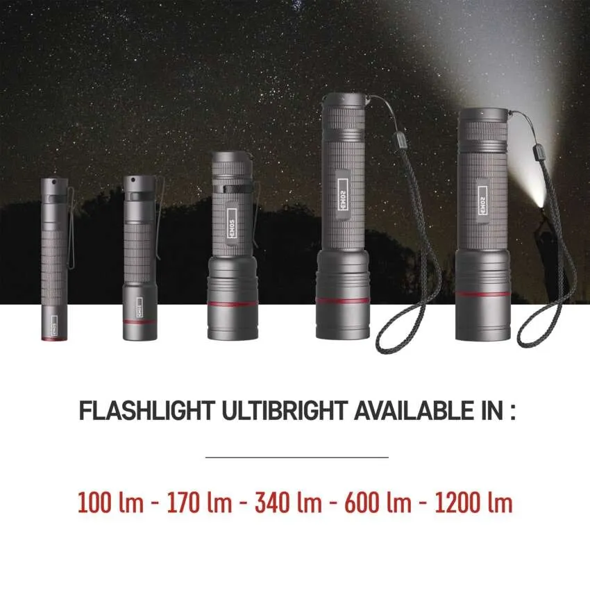 Emos Ficklampa UltiBright 80, 600LM USB Fokus - 6