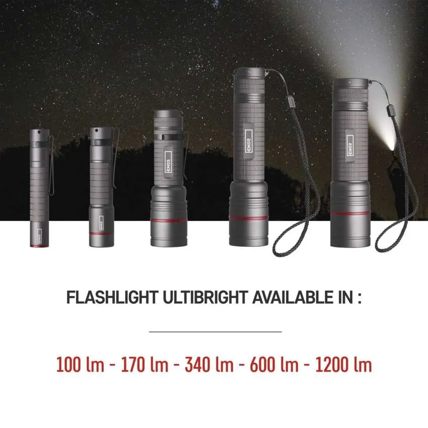 Emos Ficklampa UltiBright 70, 340LM 3xAAA Fokus - 5