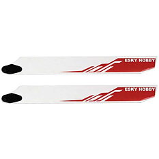 Red Wooden Blades 275x32x4.5mm (2Pcs)