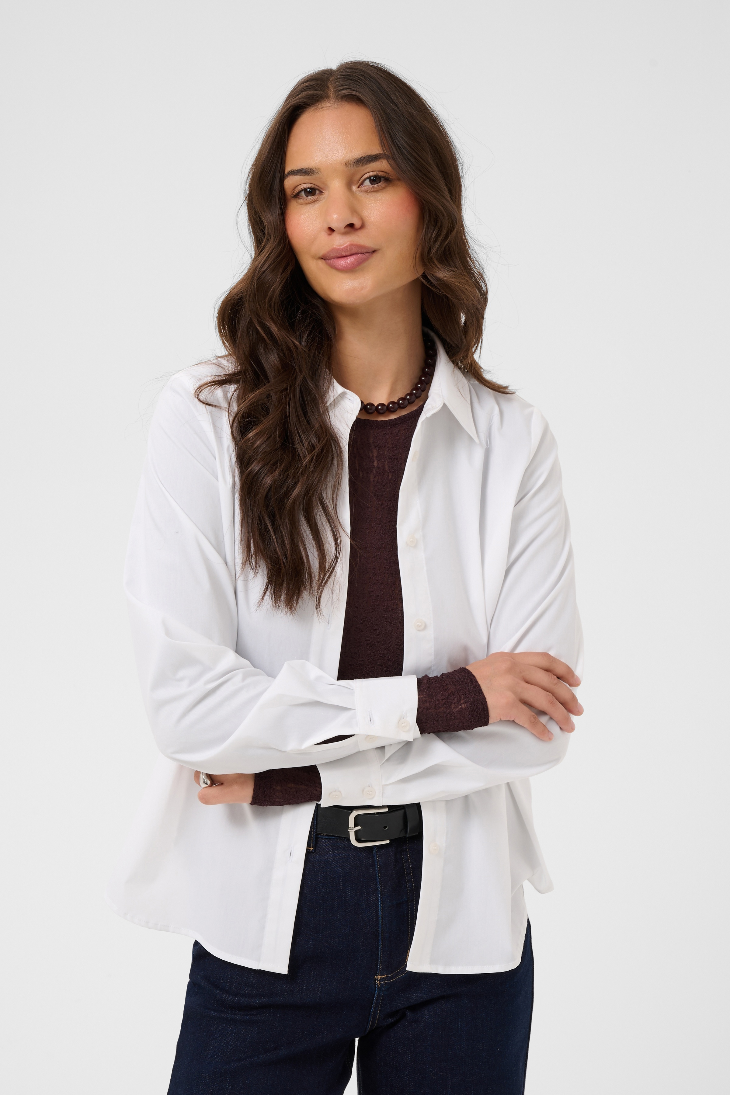 KAgeorgia Shirt Optical White Vit Skjorta - 5