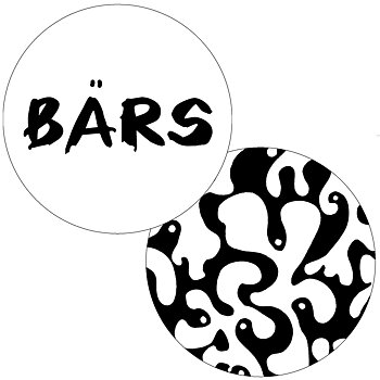 glasunderlägg BÄRS/WINE&DINE 9 cm