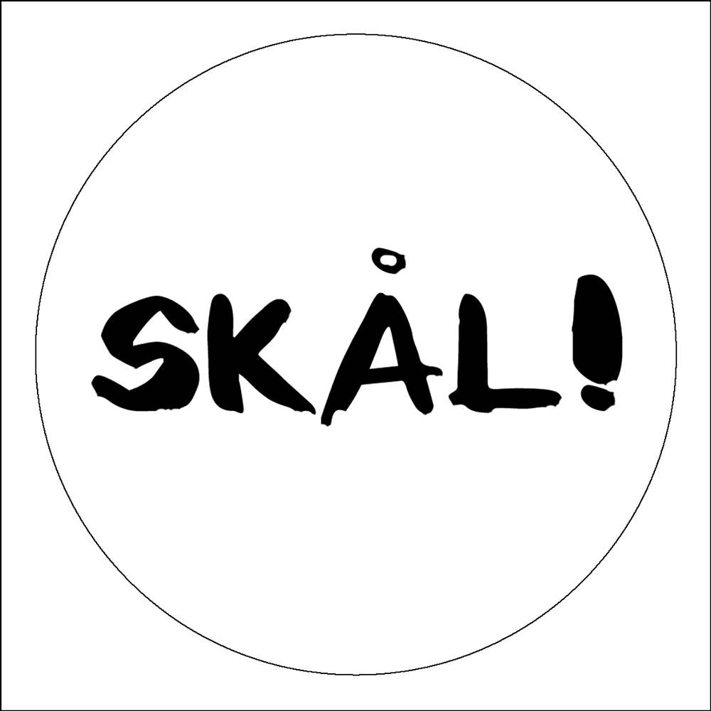 glasunderlägg SKÅL/WINE&DINE 9 cm - 2