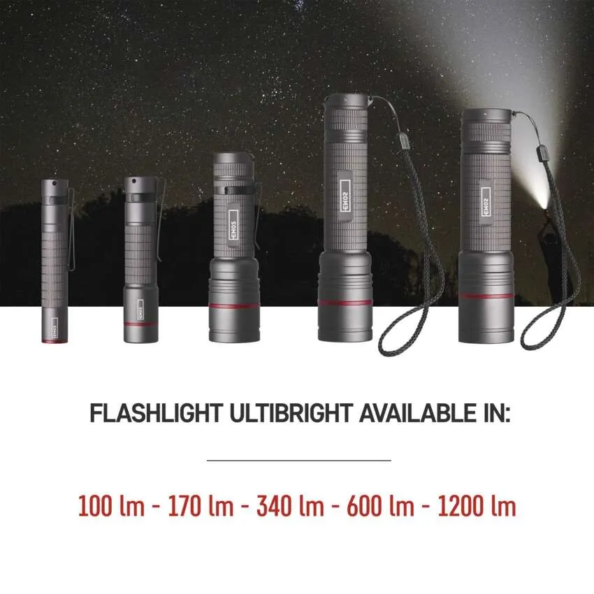 Emos Ficklampa UltiBright 60, 170LM 1xAA - 5