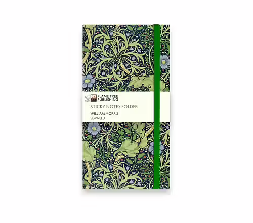 William Morris: Seaweed Flame Tree Memo Block 