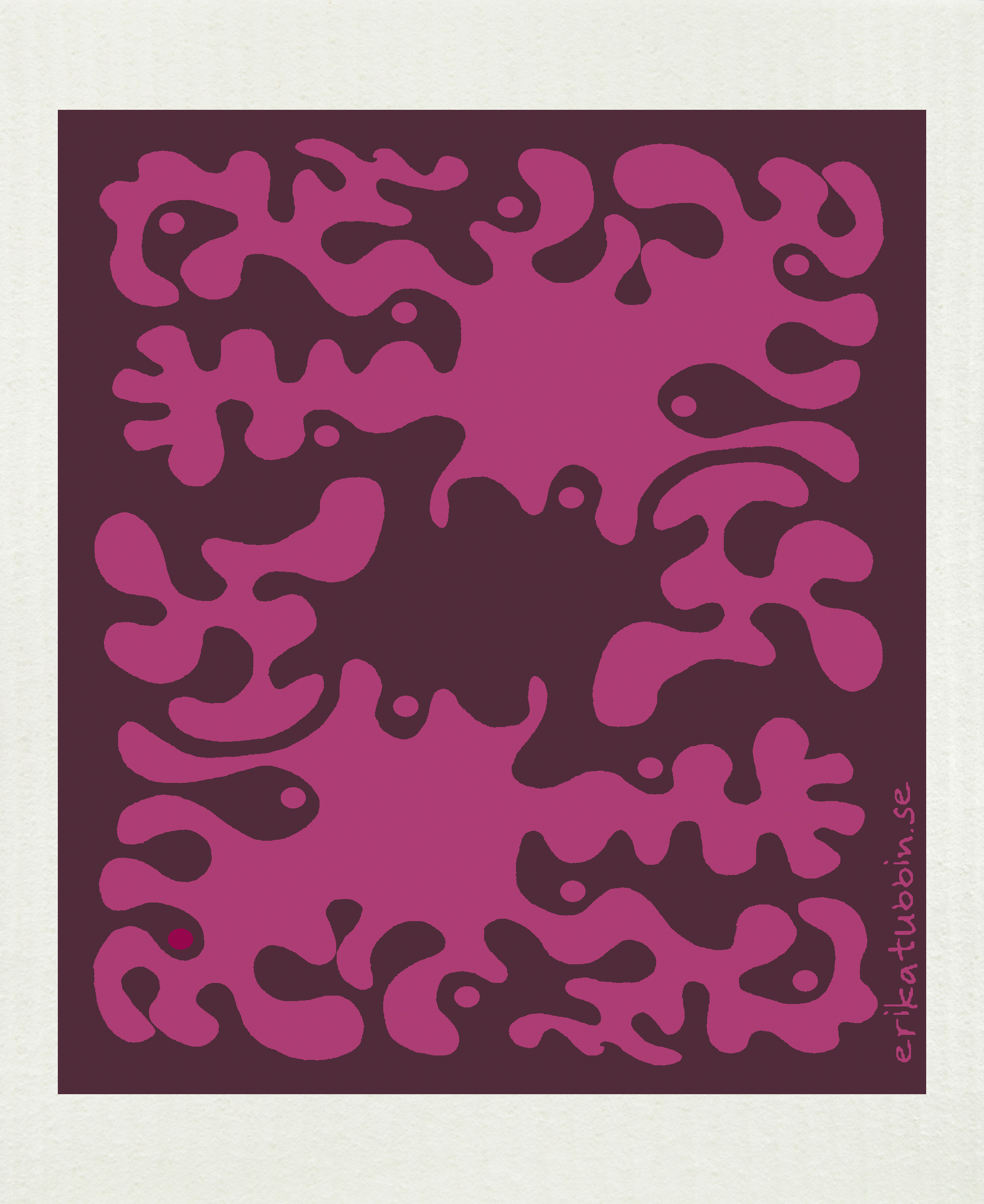 disktrasa WINE&DINE plommon-vin - 2