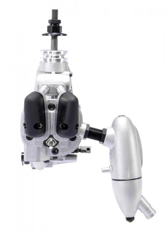 O.S FS-64V 10.46cc 4-Takts Motor med Ljuddämpare - 3