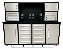 RTE – 7420 – Garagearbetsbänk 2200 × 580 × 1890 mm