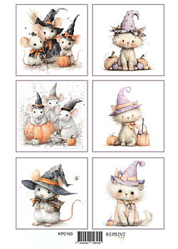 Papper Klippark -  Enchanted Halloween    -  A4