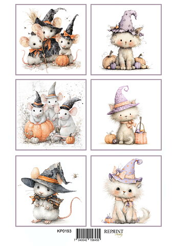Papper Klippark -  Enchanted Halloween    -  A4