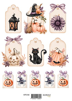 Papper Klippark -  Enchanted Halloween    -  A4