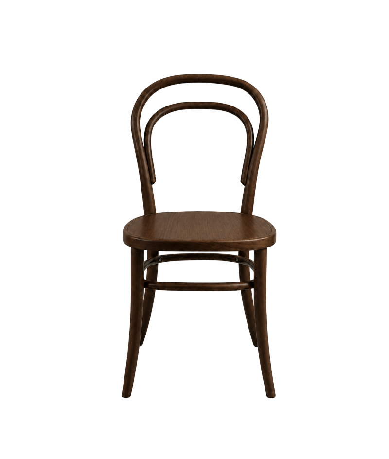 Restaurangstol i böjt bokträ Iconic - 11