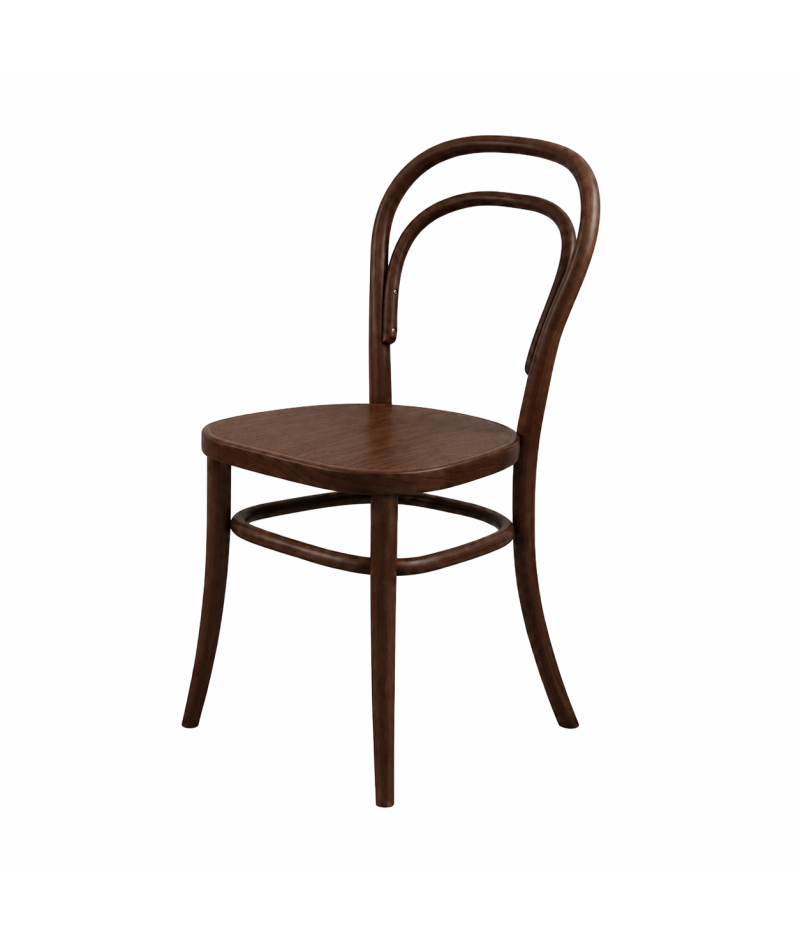 Restaurangstol i böjt bokträ Iconic - 8