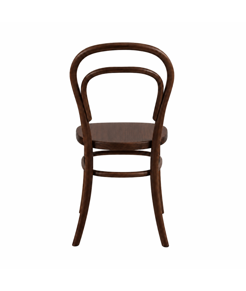 Restaurangstol i böjt bokträ Iconic - 10