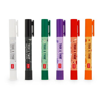 Trick & Twist - Halloween, Face paint sticks, DETTE PRODUKT HAR PLANLAGT LEVERING I BEGYNDELSEN AF OKTOBER 2026