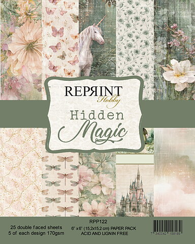 Paperpack Reprint - Hidden Magic  Collection -  6x6