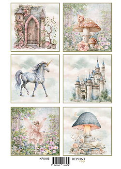 Papper Klippark -  Hidden Magic    Tags  -  A4