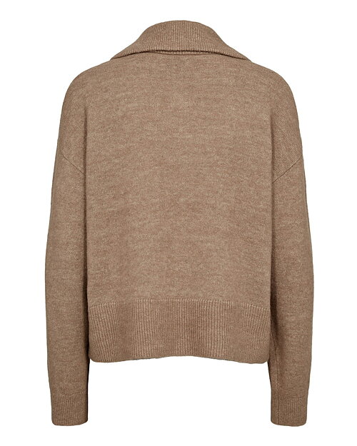 Kofta Fuette med dragkedja beige - 2