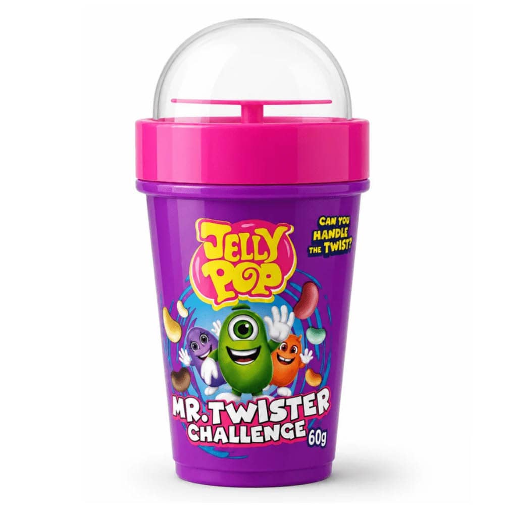 Hot Chip Jelly Pop Mr.Twister Spin Cup Challenge 60g