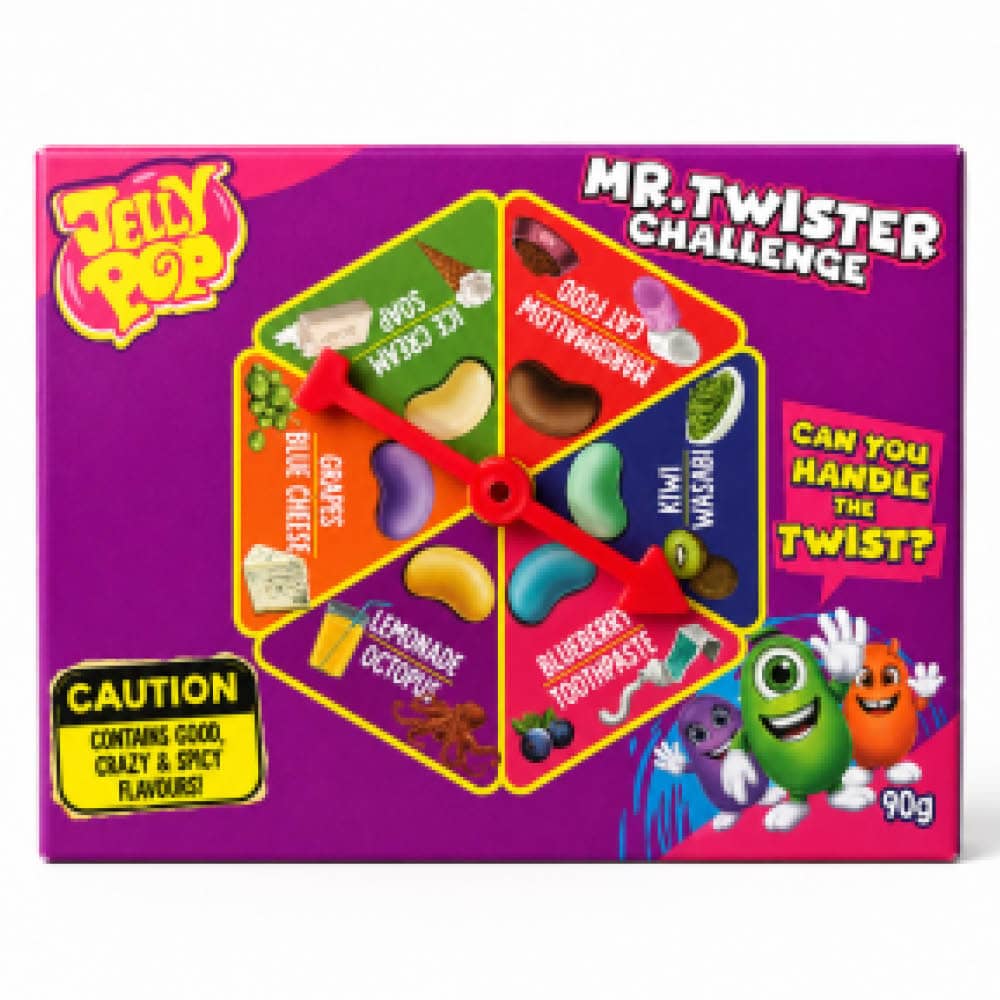 Hot Chip Jelly Pop Mr.Twister Challenge 90g