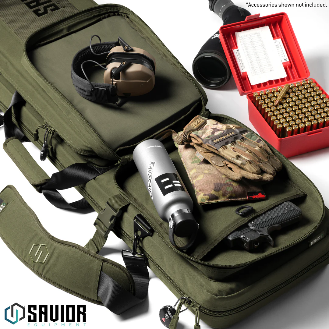 Savior Equipment Specialist LRP 47" Single Rifle Case - OD Green 5