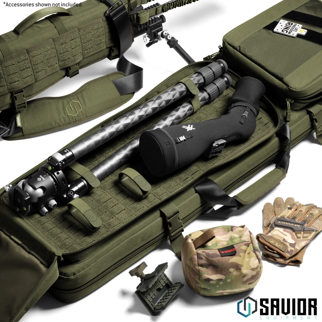 Savior Equipment Specialist LRP 47" Single Rifle Case - OD Green 4
