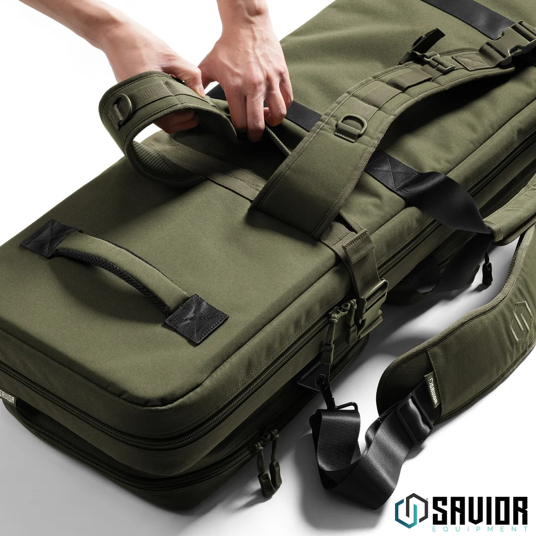 Savior Equipment Specialist LRP 47" Single Rifle Case - OD Green 6