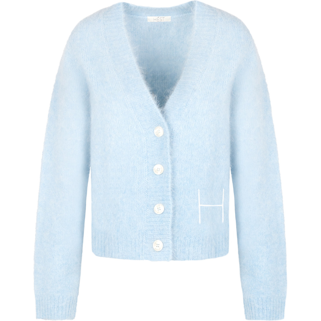 PERNILLE Short Cardigan Skyway