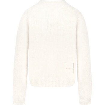 PERNILLE Short Cardigan White Alyssum