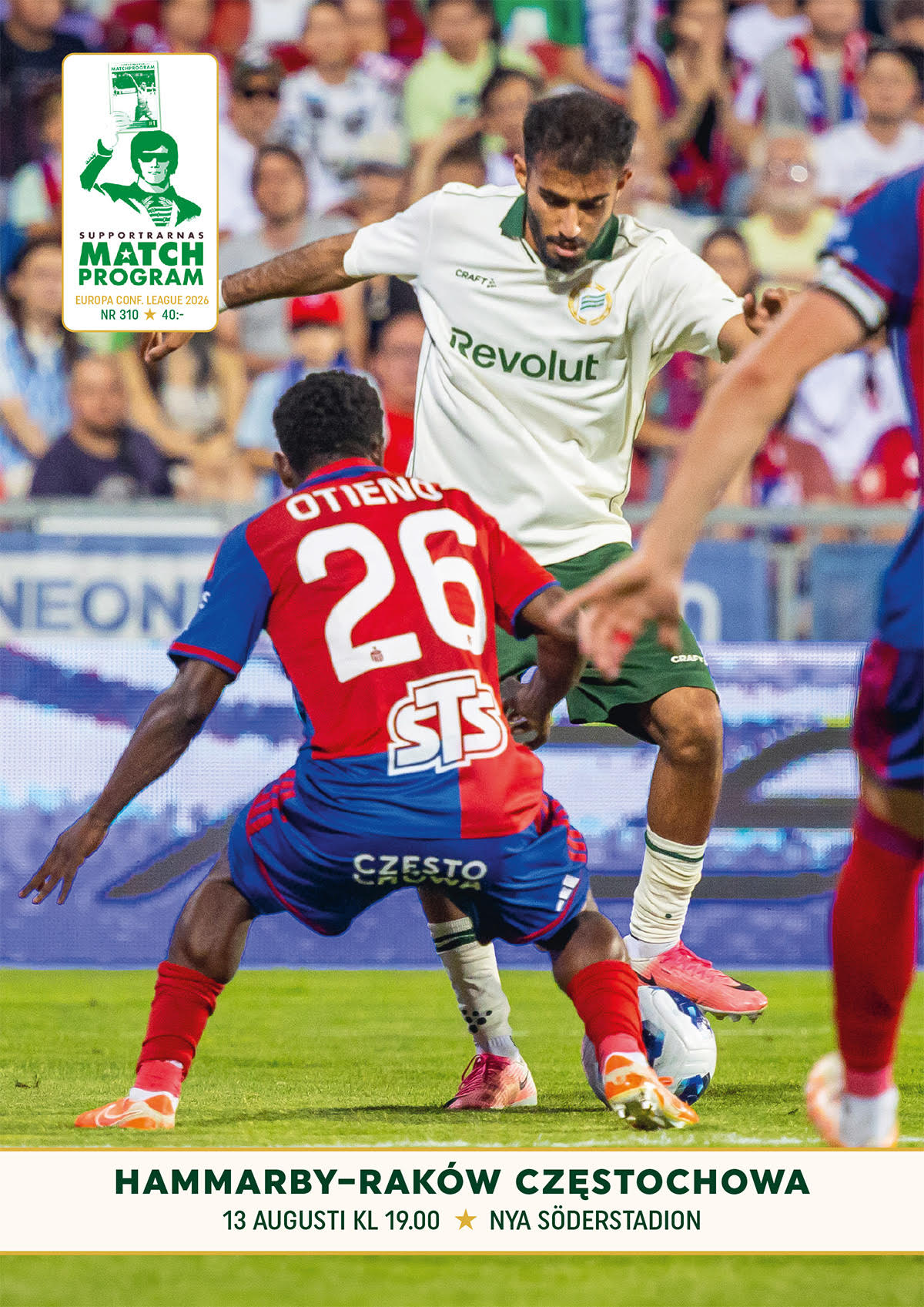 Matchprogram #310 Rakow Czestochowa Europa Conference League 2026-27