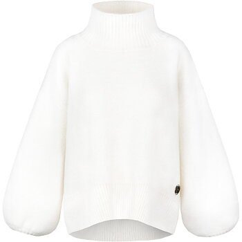 FAM Patch Short Sweater White Alyssum