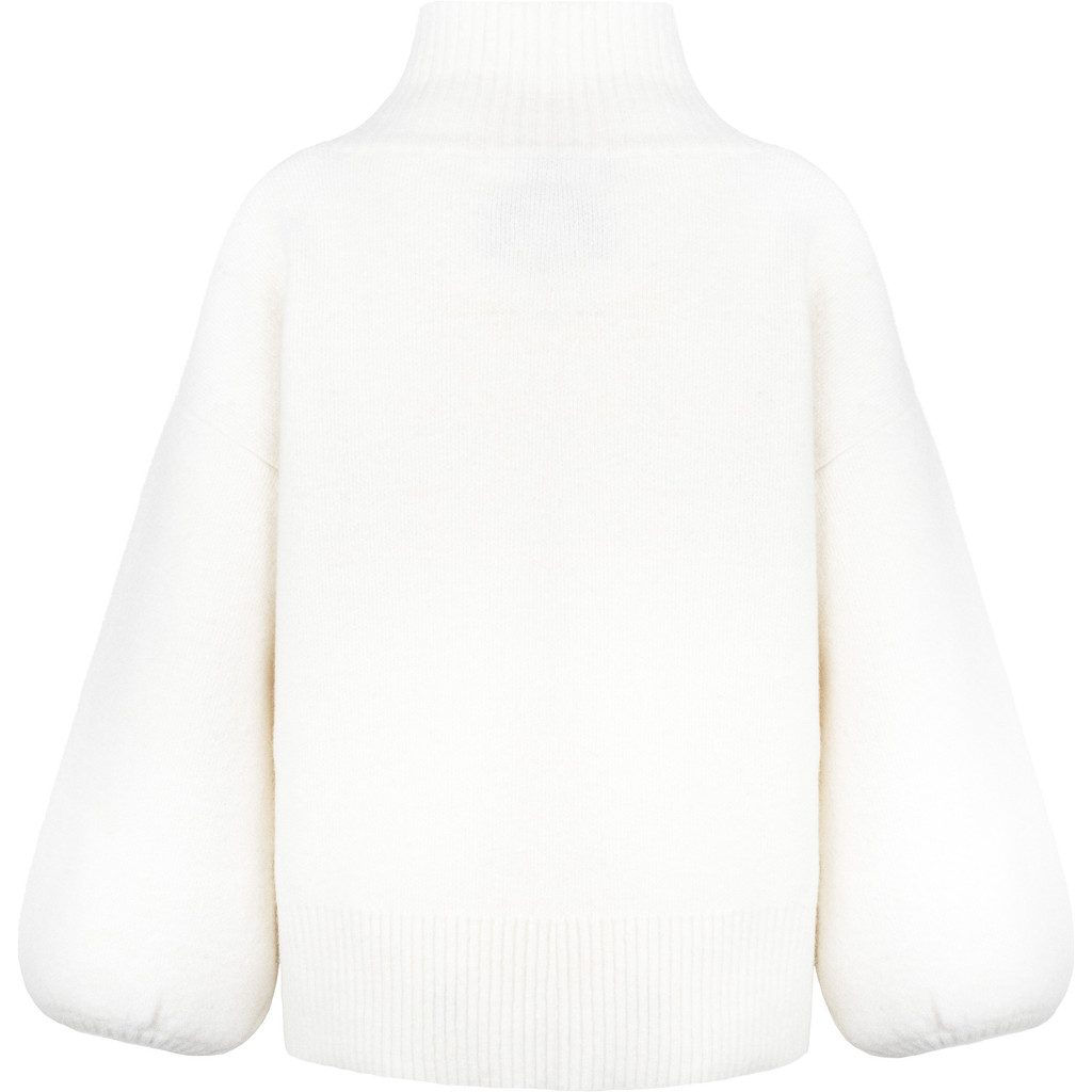 FAM Patch Short Sweater White Alyssum - 2