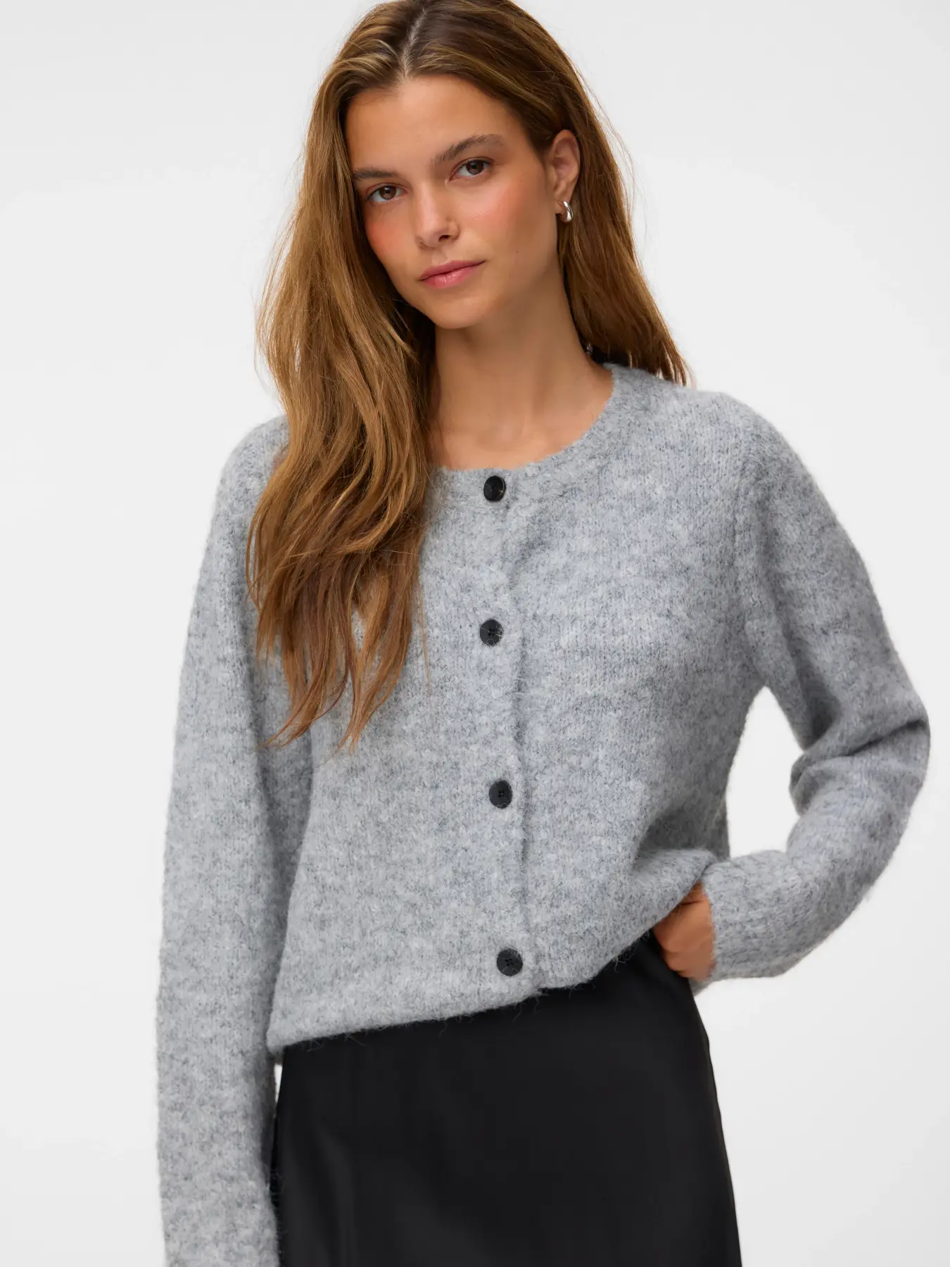Vero Moda - Novah Cardigan Grå - 2