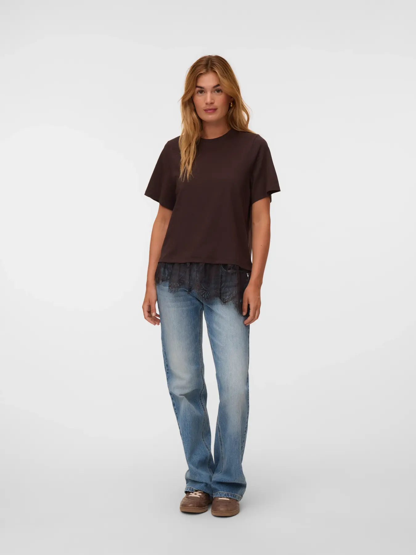 Vero Moda - Brit Topp Brun - 2