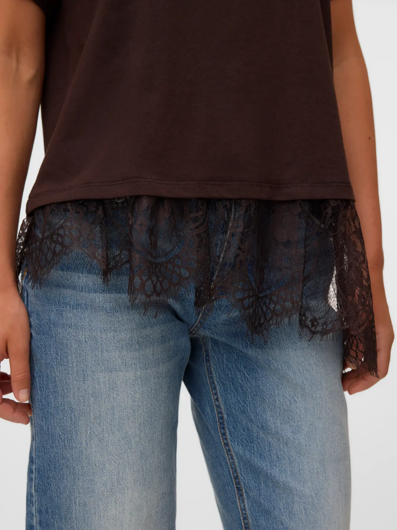 Vero Moda - Brit Topp Brun - 5