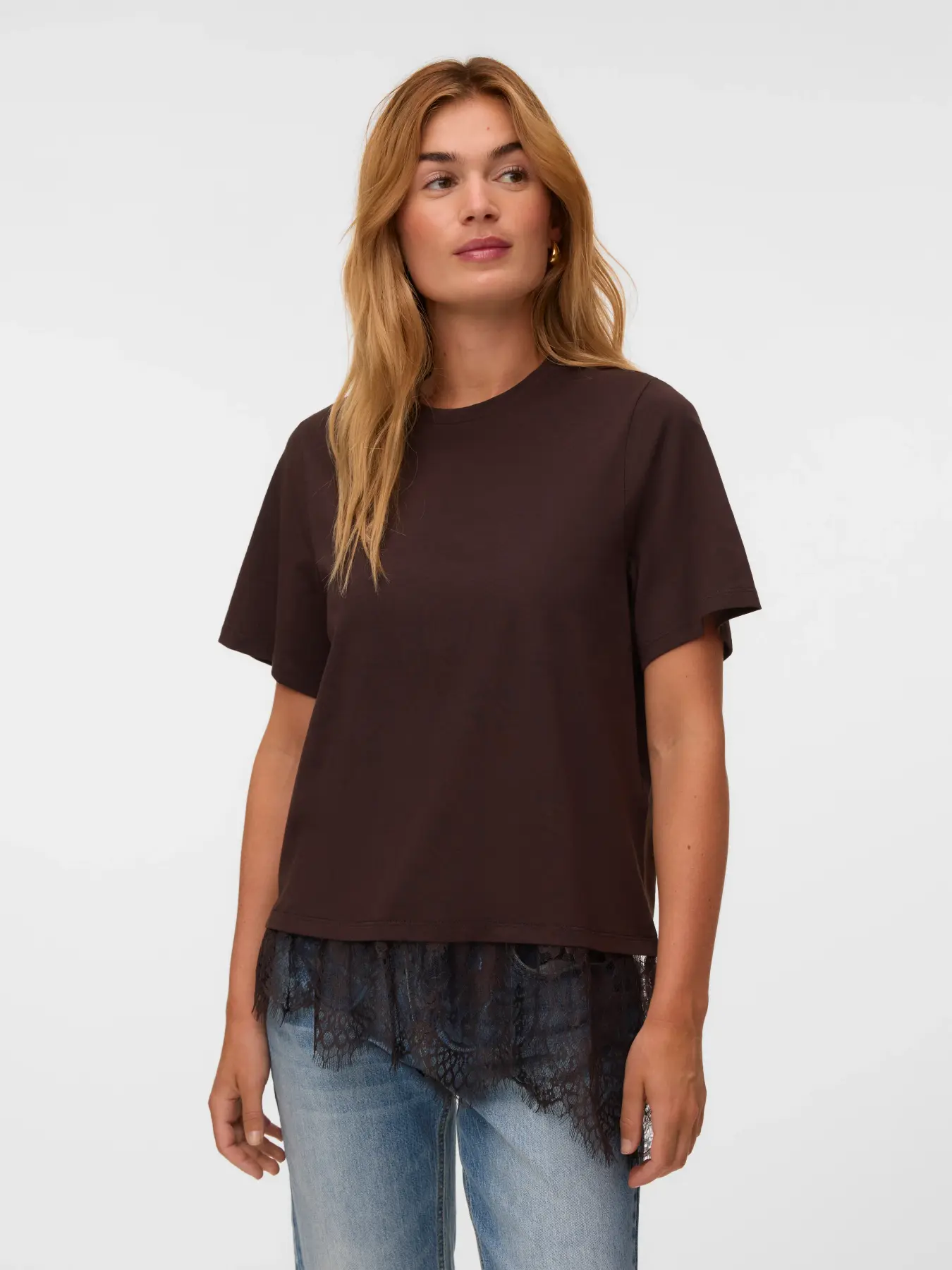 Vero Moda - Brit Topp Brun - 4