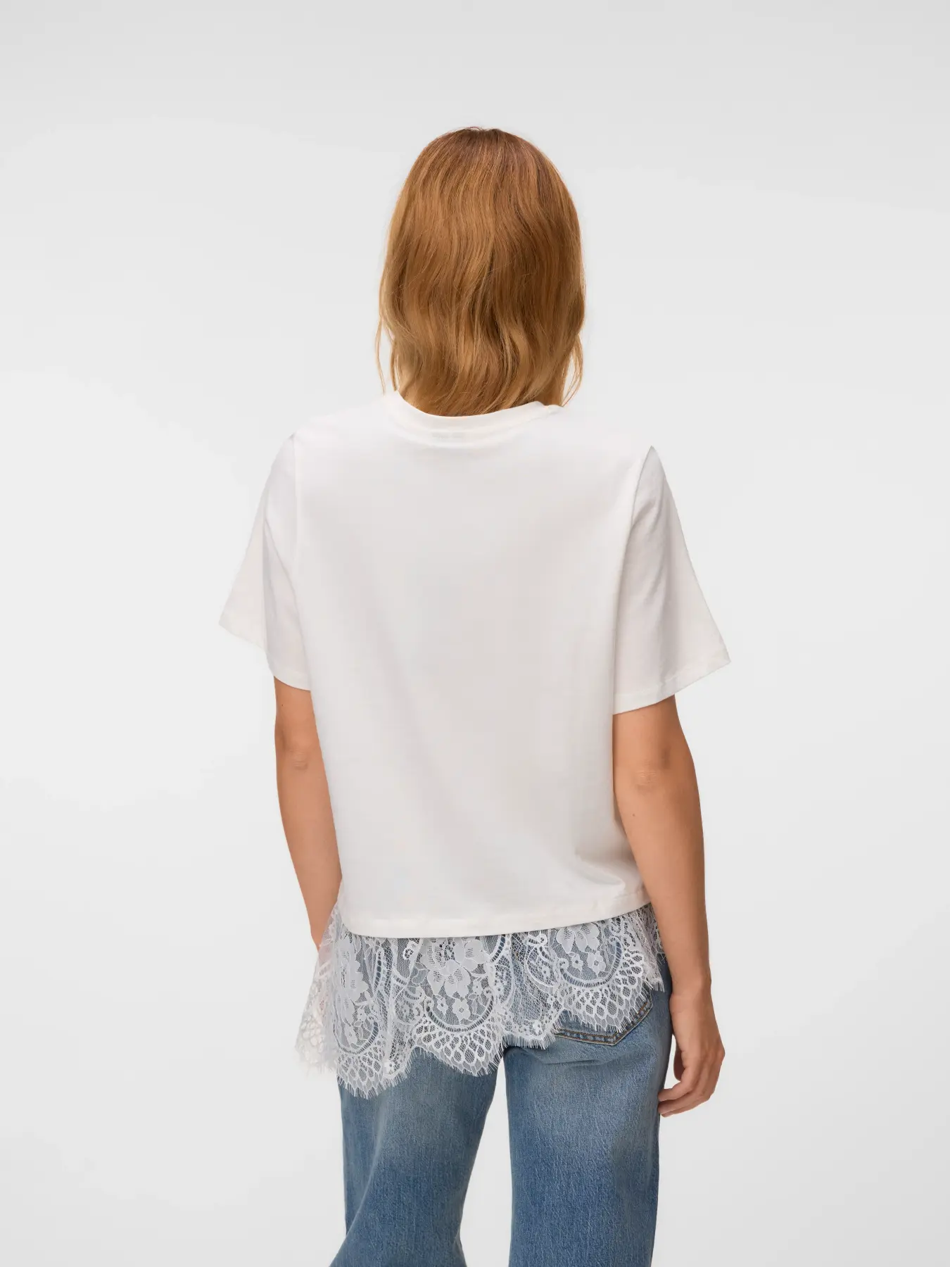 Vero Moda - Brit Topp Vit - 5