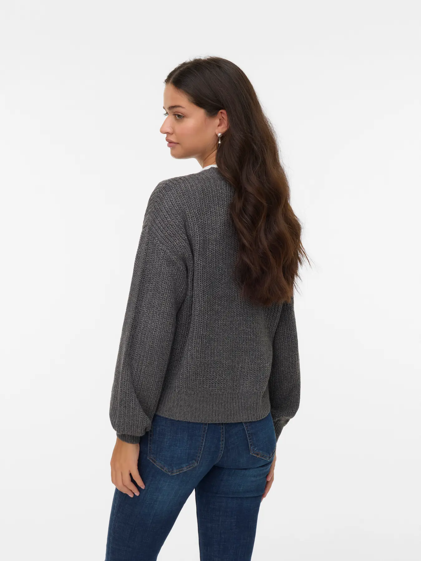 Vero Moda - Lea Cardigan Grå - 3
